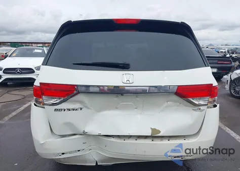 2015 Honda Odyssey Ex-L from USA, damaged, VIN 5FNRL5H60FB021090